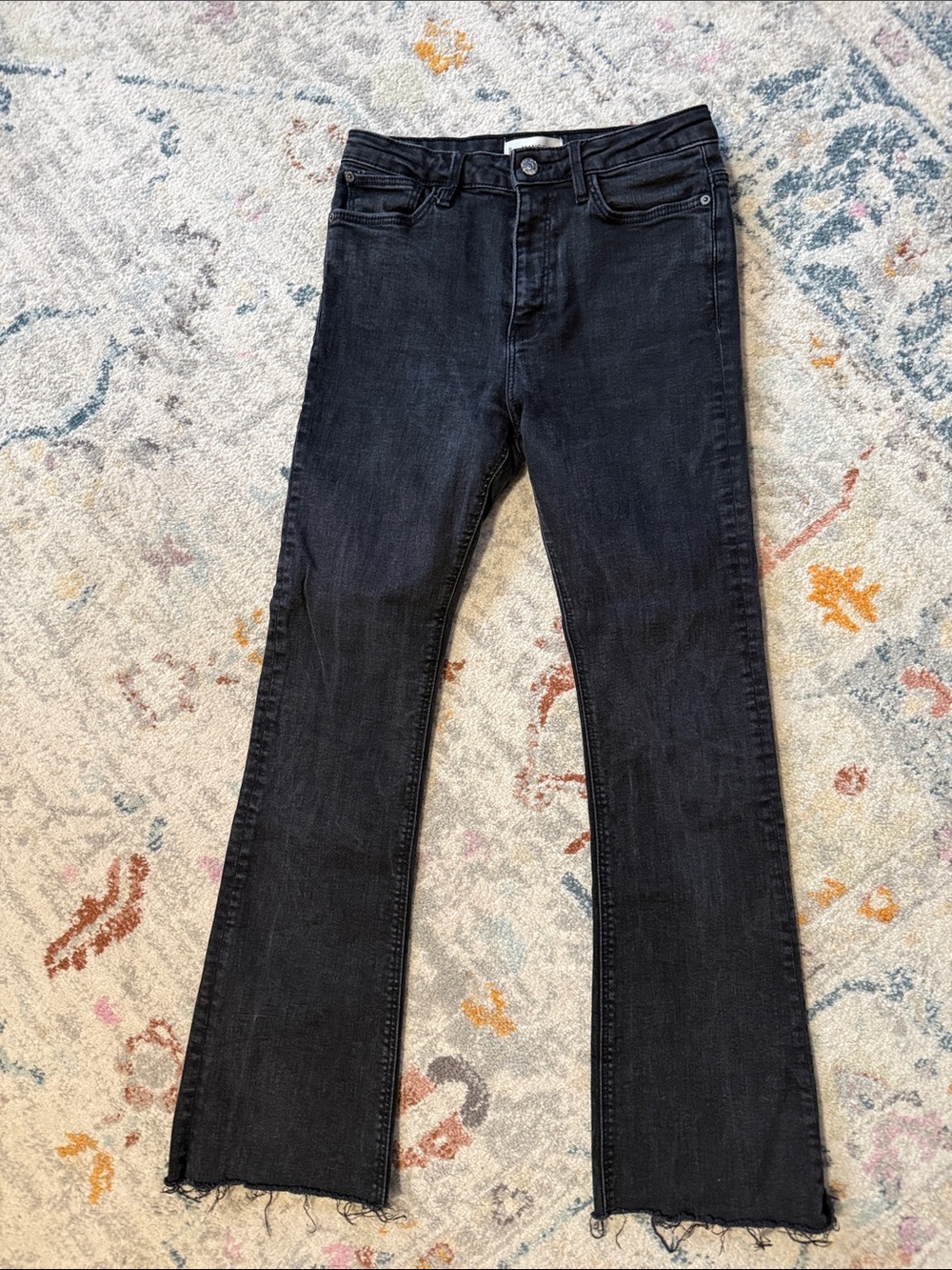 Mango Black Jeans
